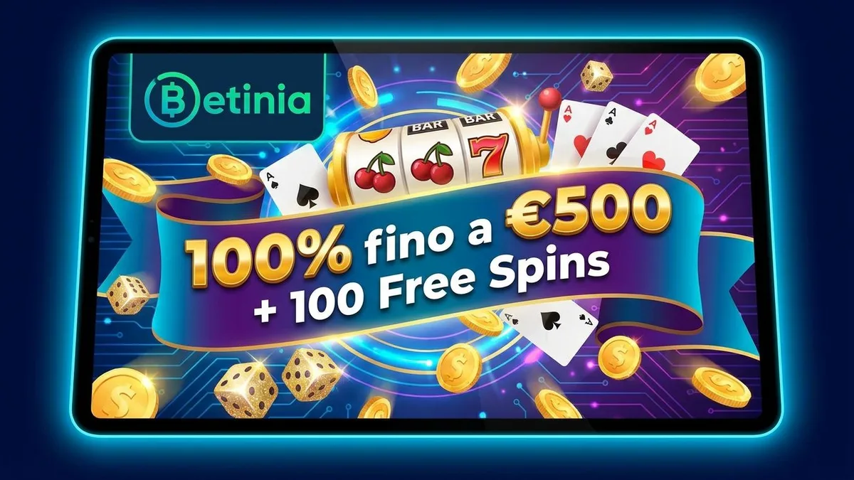 Betinia bonus casino