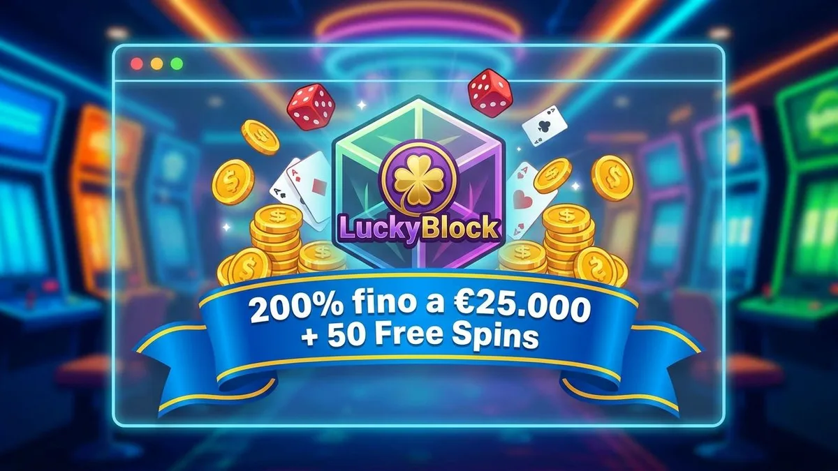 LuckyBlock bonus crypto